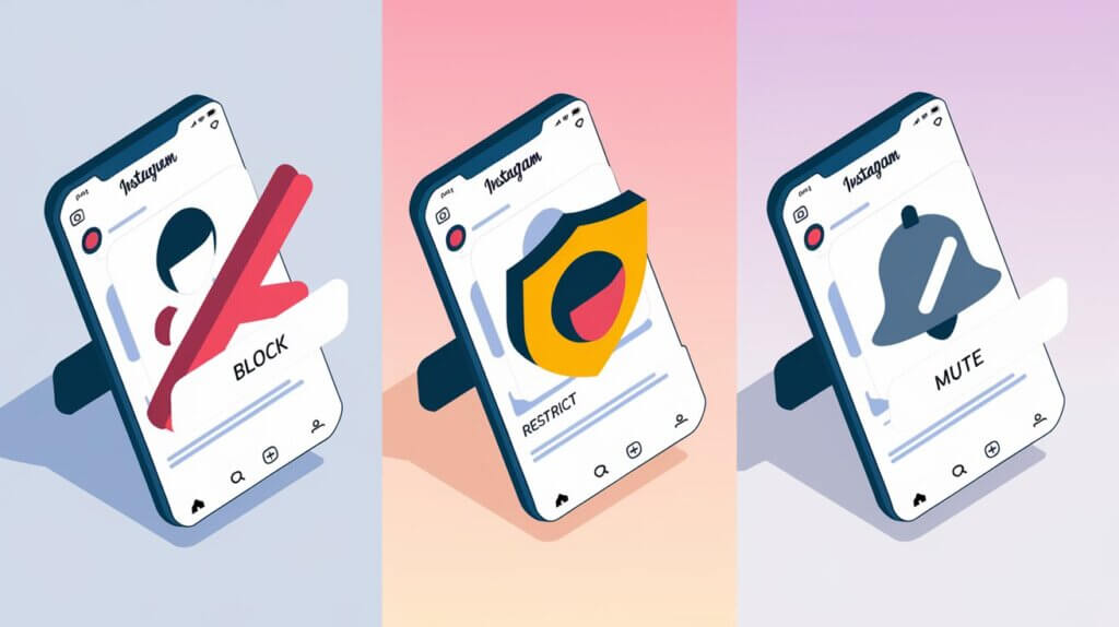 a triptych illustration of three instagram phone s fmpuPFXVR22ZtHaLUQEYtQ huHRvlYOSn27S6g9JzlQdg